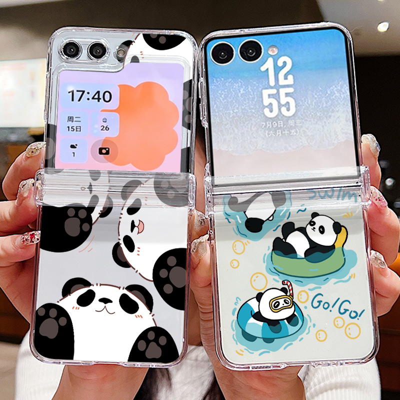 Z Phone Accessories - Cute Panda Pattern Phone Case For