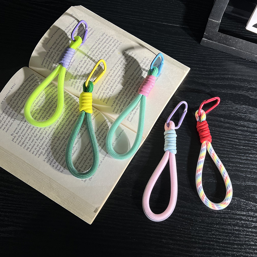 Phone Accessories And Electronics - Mesh Landyard Fluorescent Pendant Mobile Phone