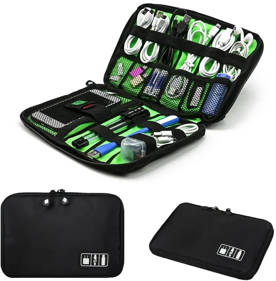 Usb Data Cable - Cable Organizer Storage Bags System Kit