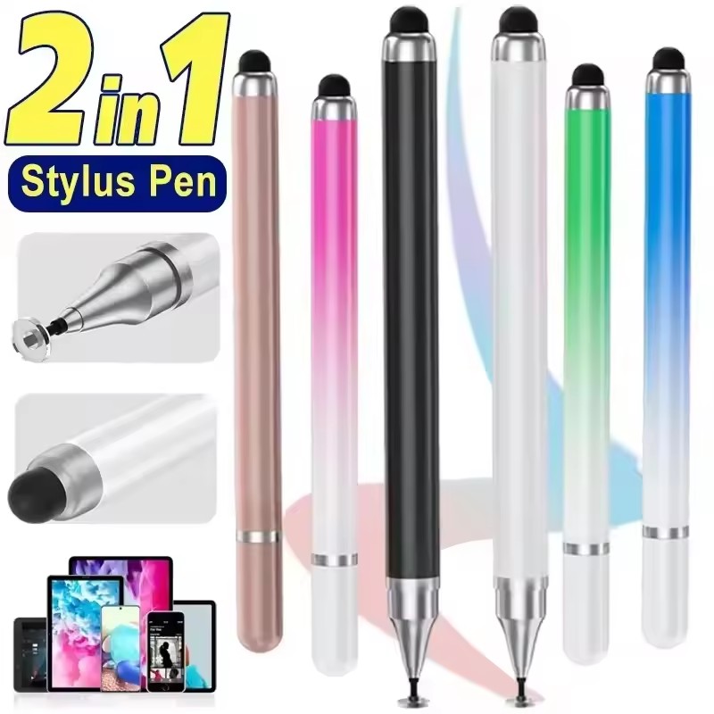 Phone Accessories And Electronics - 2 in 1 Universal Stylus Pen