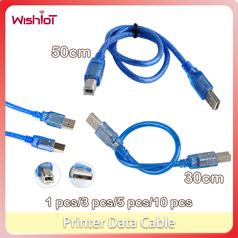 USB 2.0 Square Port Connection - Usb Data Cable ulasan dan harga