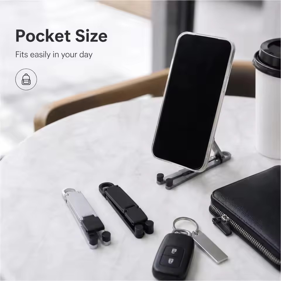 Foldable Keychain Phone Stand  - Phone Accessories Holder ulasan dan harga