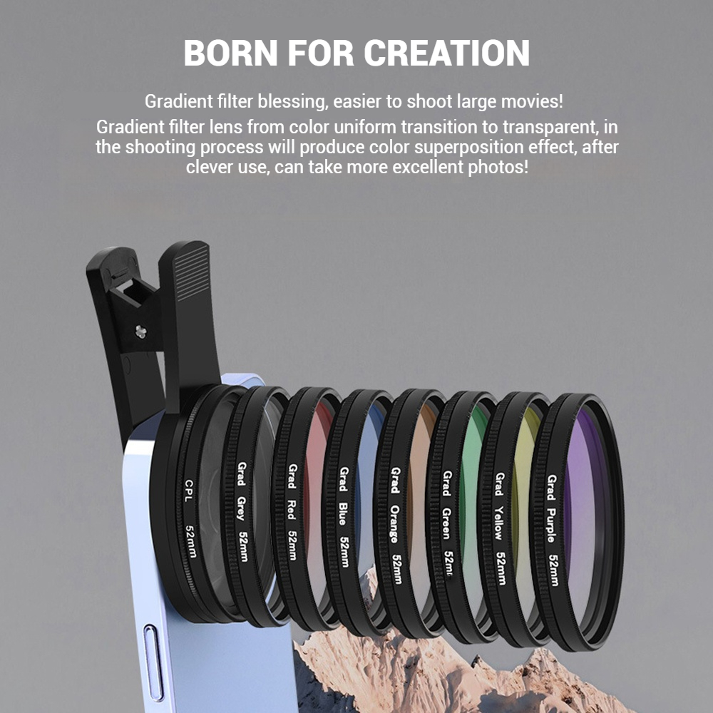 52MM Mobile Phone Lens Univers - Phone Accessories And Electronics ulasan dan harga