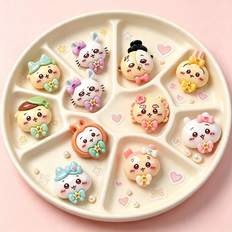 20PCS-CHIIKAWA DIY Art Charm 3 - Phone Accessories Clipart ulasan dan harga