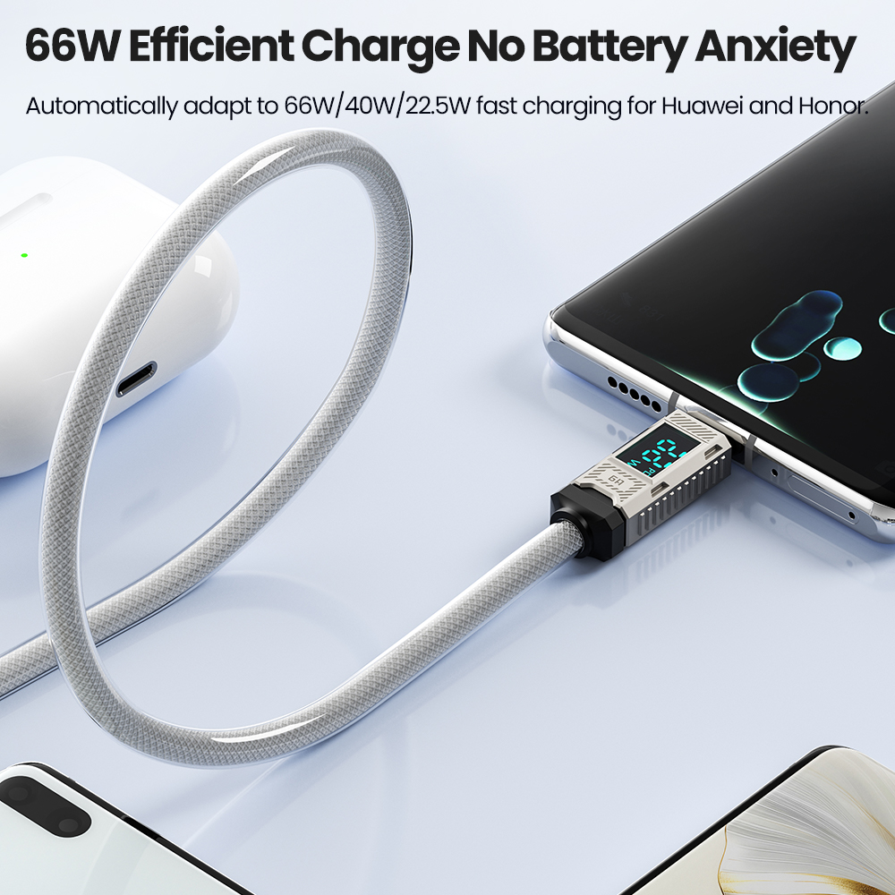Toocki PD 66W USB C Cable 6A D - Usb Data Cable ulasan dan harga