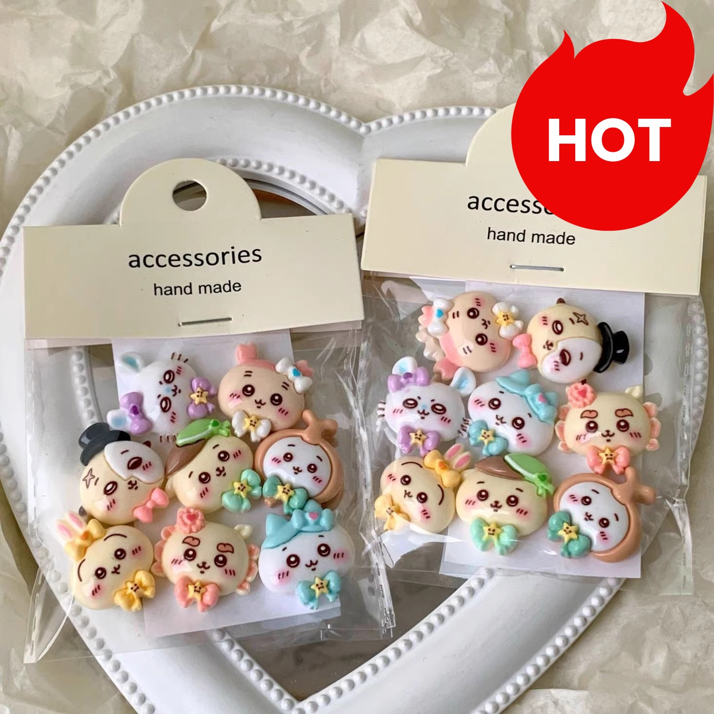 1-100PCS CHIIKAWA DIY Art Char - Phone Accessories Clipart ulasan dan harga