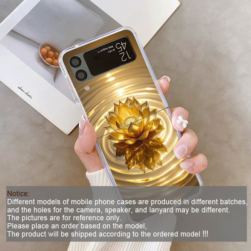 Creative Golden Lotus Flower P - Z Phone Accessories ulasan dan harga