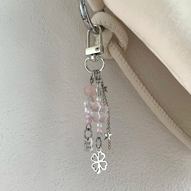 Handmade Beaded Keychain for G - Ysl Phone Accessories ulasan dan harga