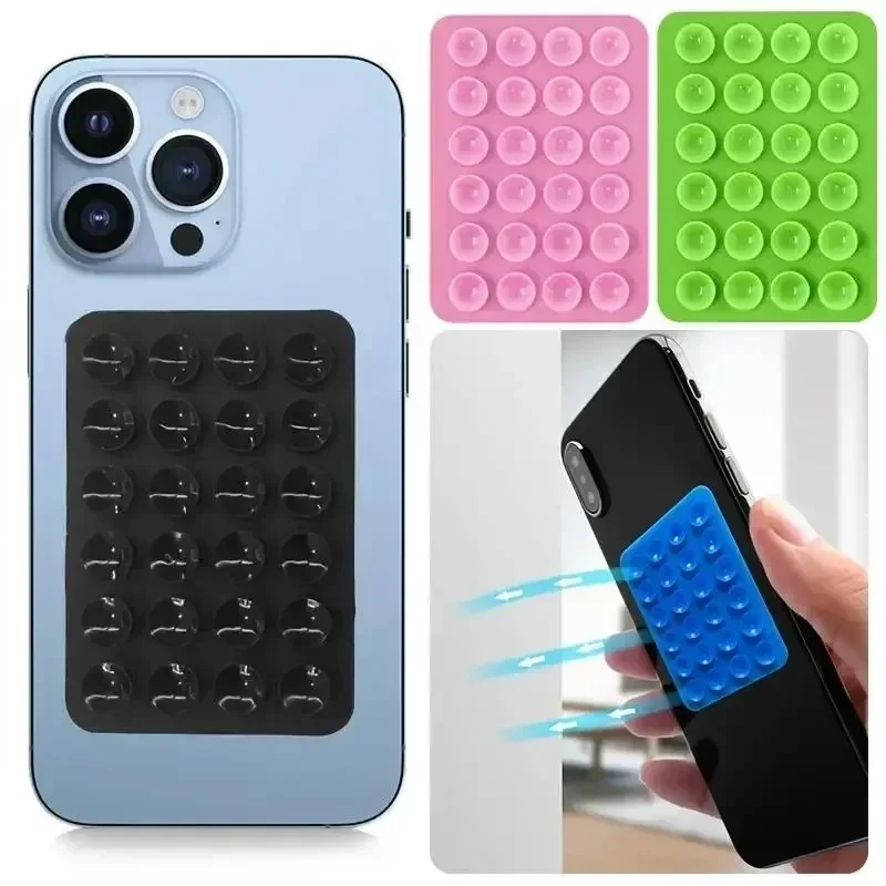 Silicon Adhesive Smartphones S - Phone Accessories Holder ulasan dan harga