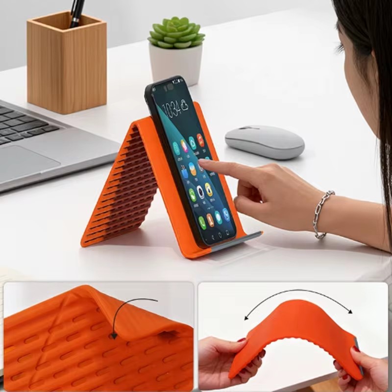 Portable Silicone Mobile Phone - Phone Accessories Holder ulasan dan harga