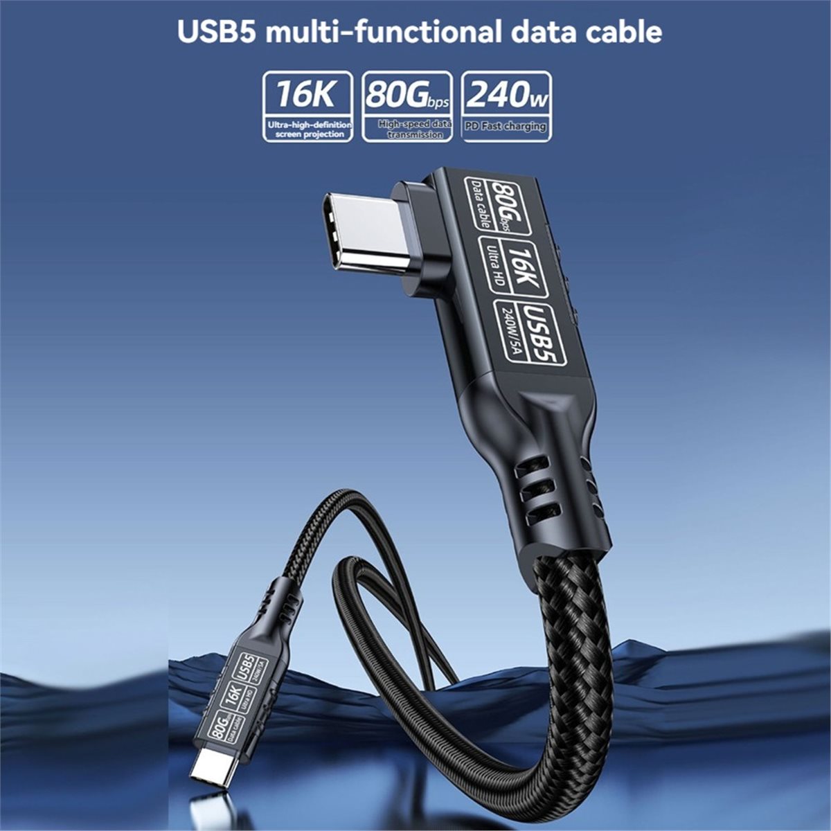 update. Thunderbolt 5 90 Degre - Usb Data Cable ulasan dan harga