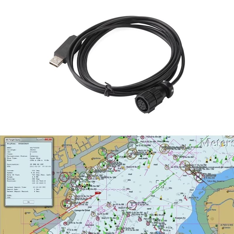 N26R-NPC-100 AIS Pilot Plug US - Usb Data Cable ulasan dan harga