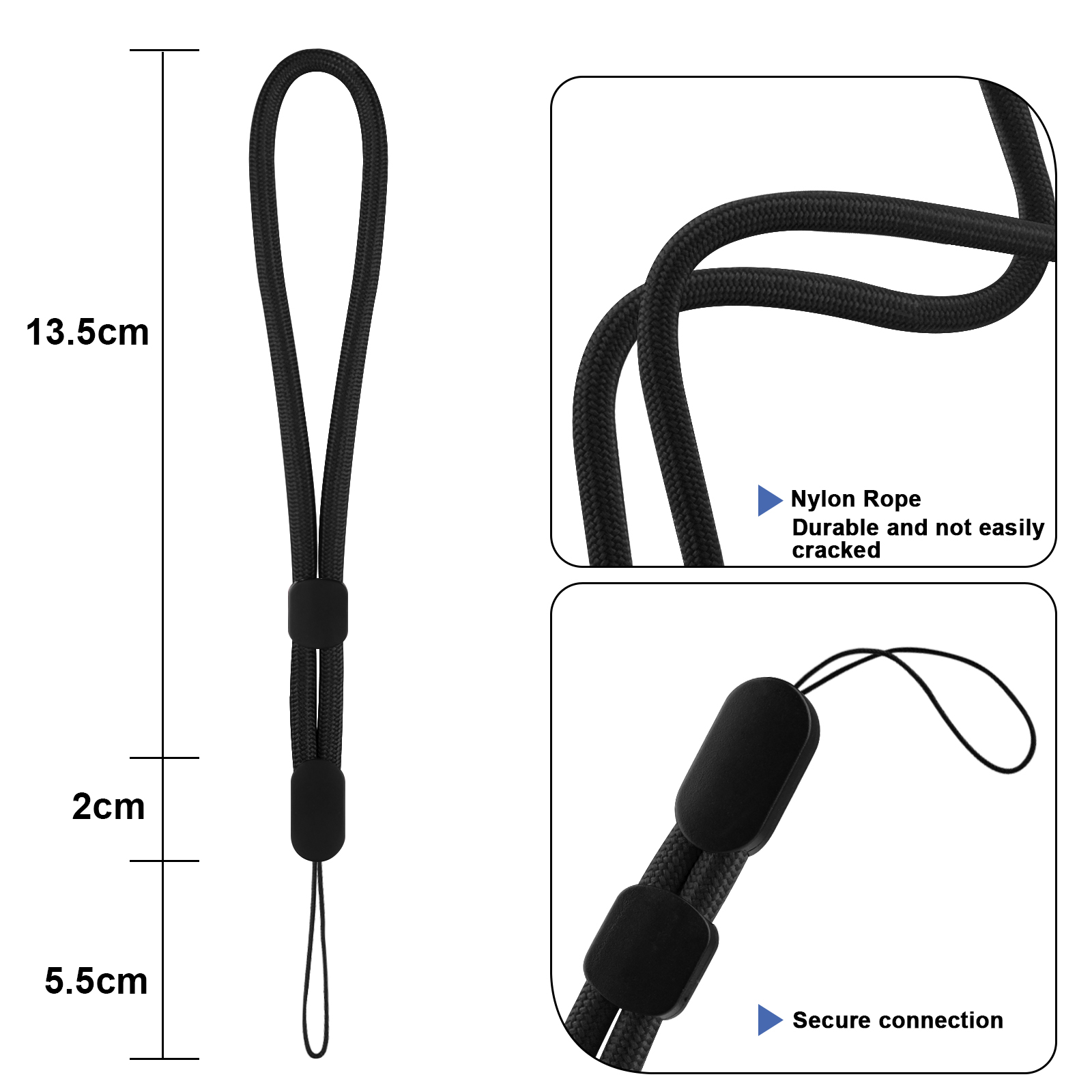 6Pcs/lot Hand Wrist Strap Lany - Phone Accessories Holder ulasan dan harga