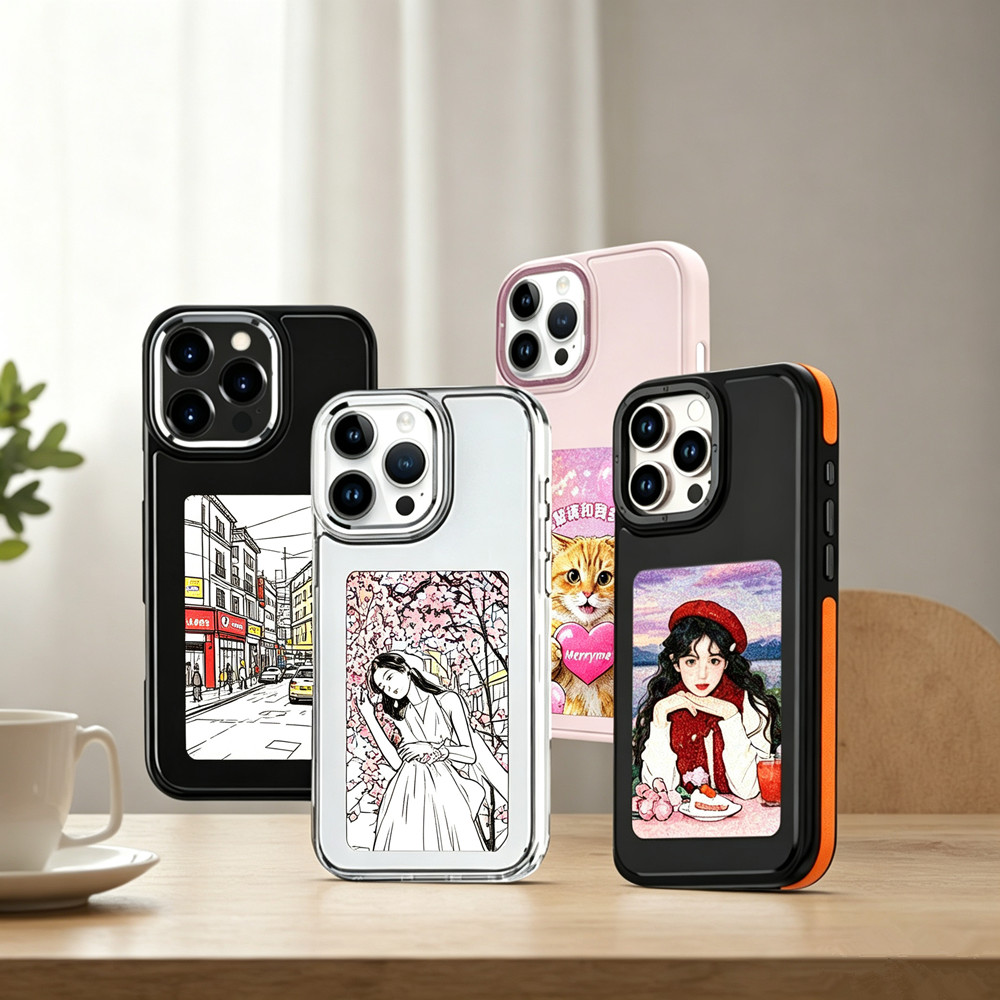 DIY E-Ink Screen Phone Case NF - Phone Accessories And Electronics ulasan dan harga