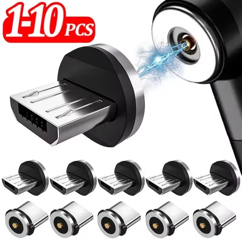1/5/10PCS USB-A Type C Magneti - Usb Data Cable ulasan dan harga