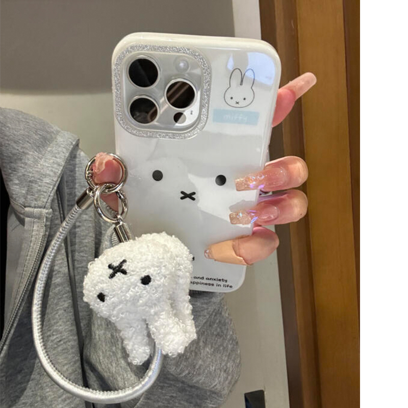 Miffy Rabbit Phone Case with C - Phone Accessories Background ulasan dan harga