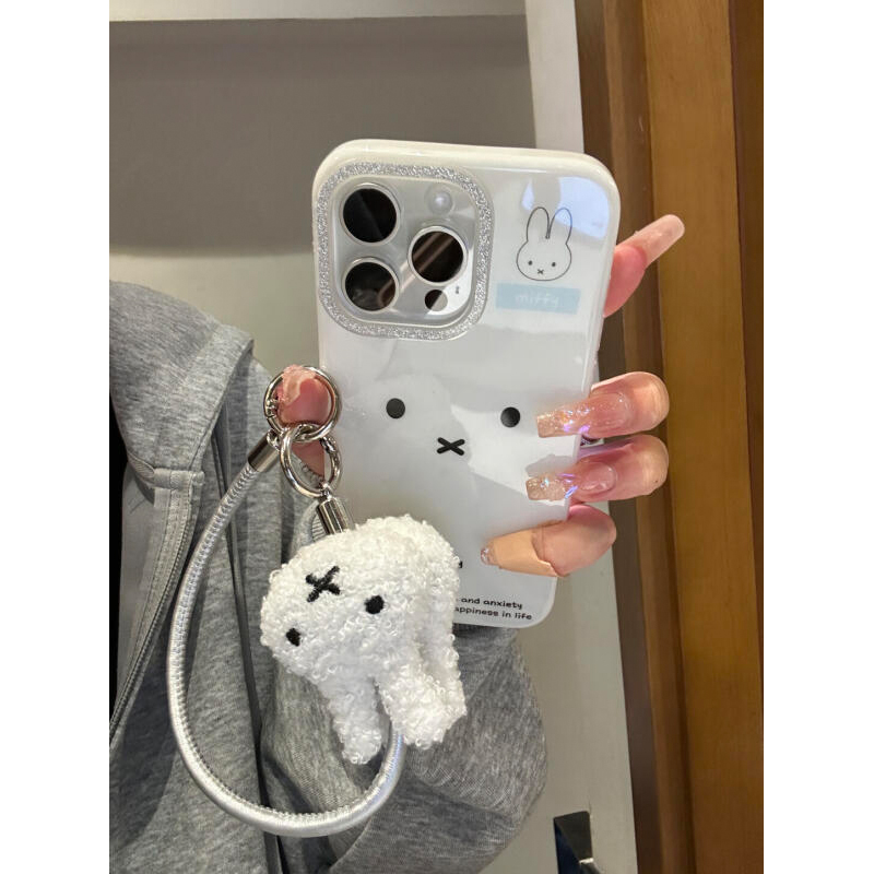 Miffy Rabbit Phone Case with C - Phone Accessories Background ulasan dan harga