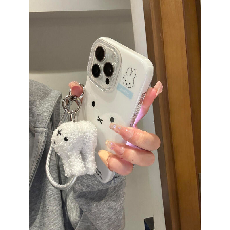 Miffy Rabbit Phone Case with C - Phone Accessories Background ulasan dan harga