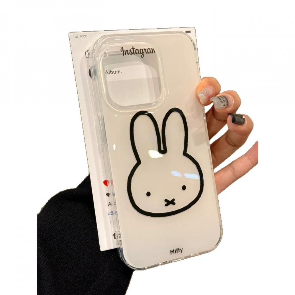 Miffy kawaii line Miffy Rabbit - Phone Accessories Background ulasan dan harga
