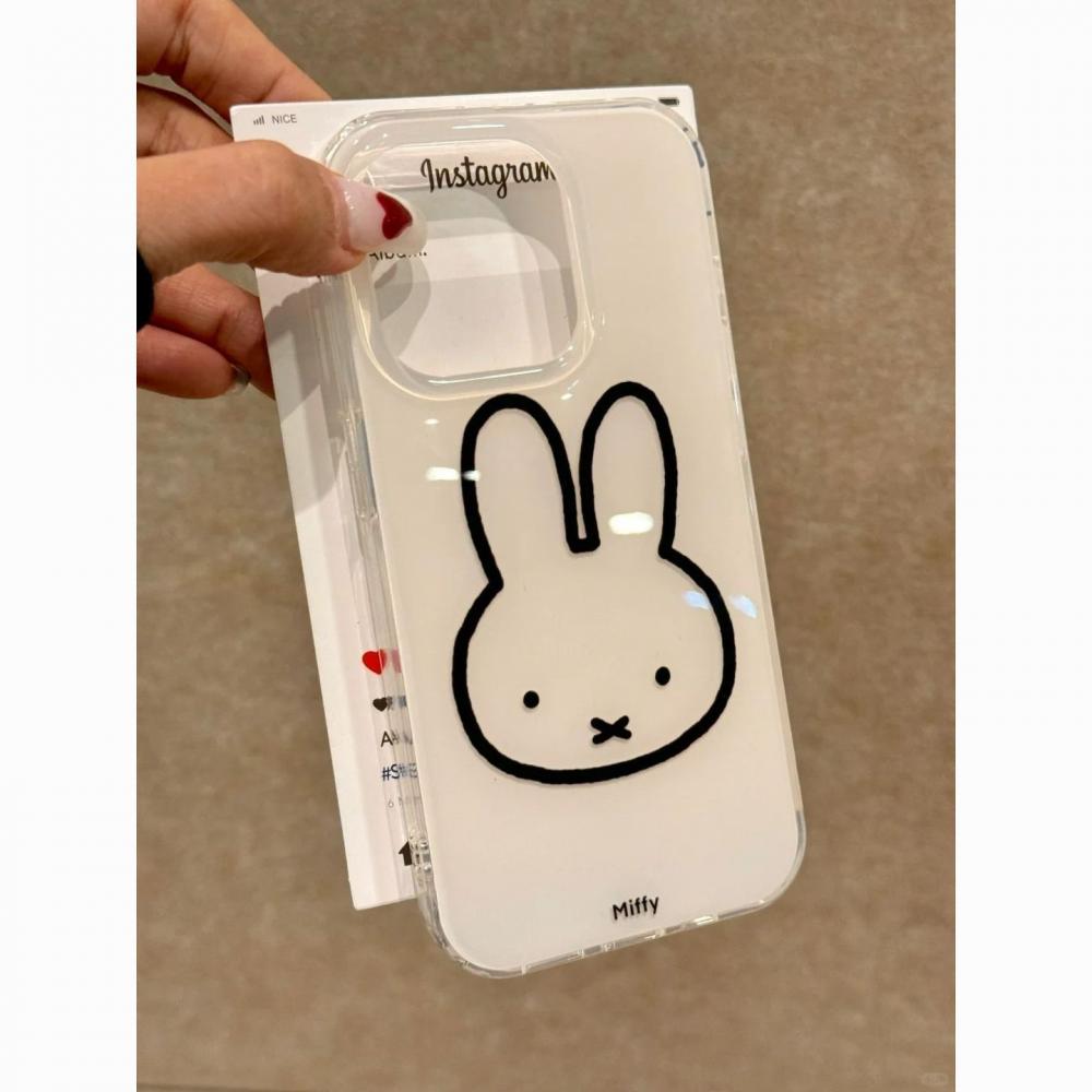 Miffy kawaii line Miffy Rabbit - Phone Accessories Background ulasan dan harga