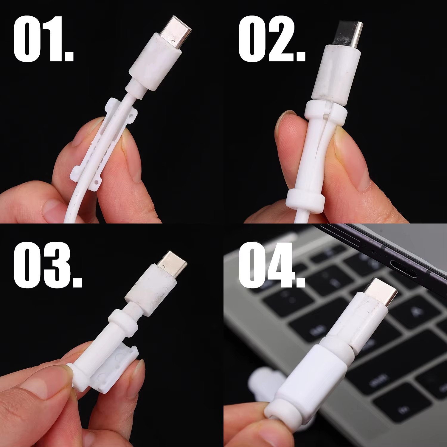 Anti Break Cable Protector Sof - Usb Data Cable ulasan dan harga