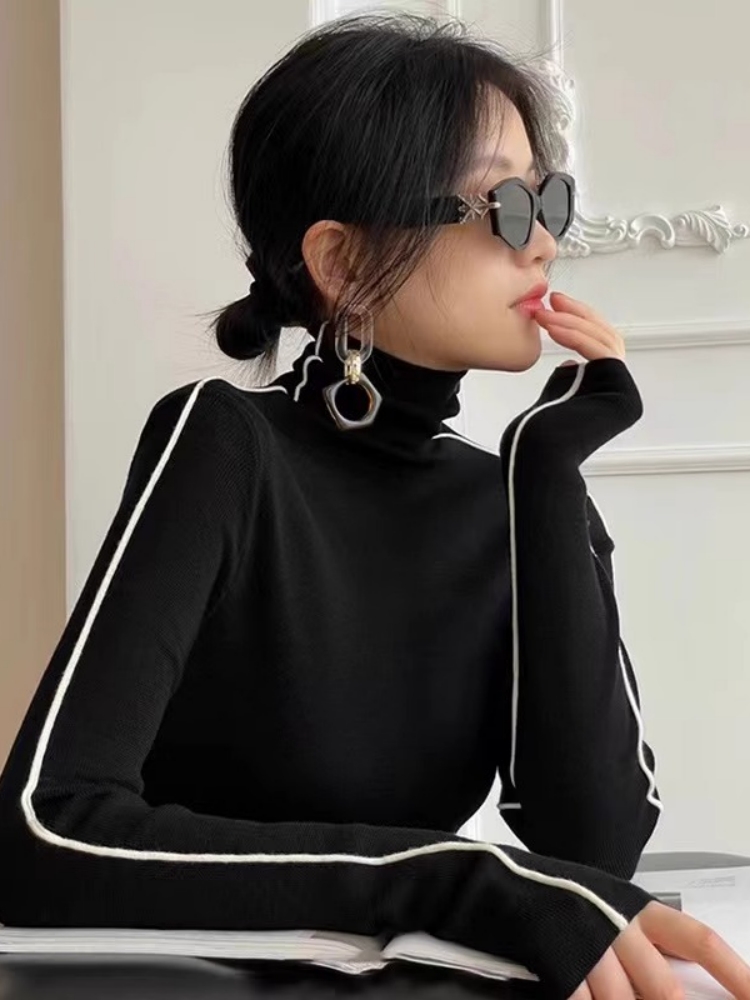 Korean Style High Collar Long  - Phone Accessories On Top ulasan dan harga