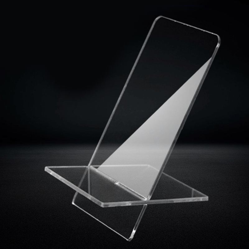 Transparent Acrylic Phone Disp - Phone Accessories Rack Display ulasan dan harga