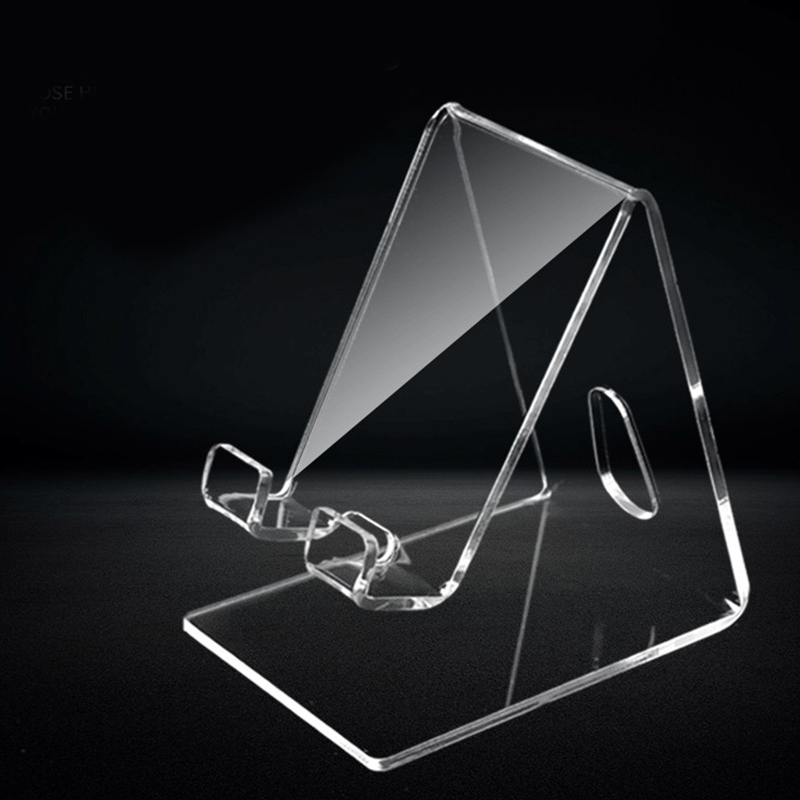Transparent Acrylic Phone Disp - Phone Accessories Rack Display ulasan dan harga