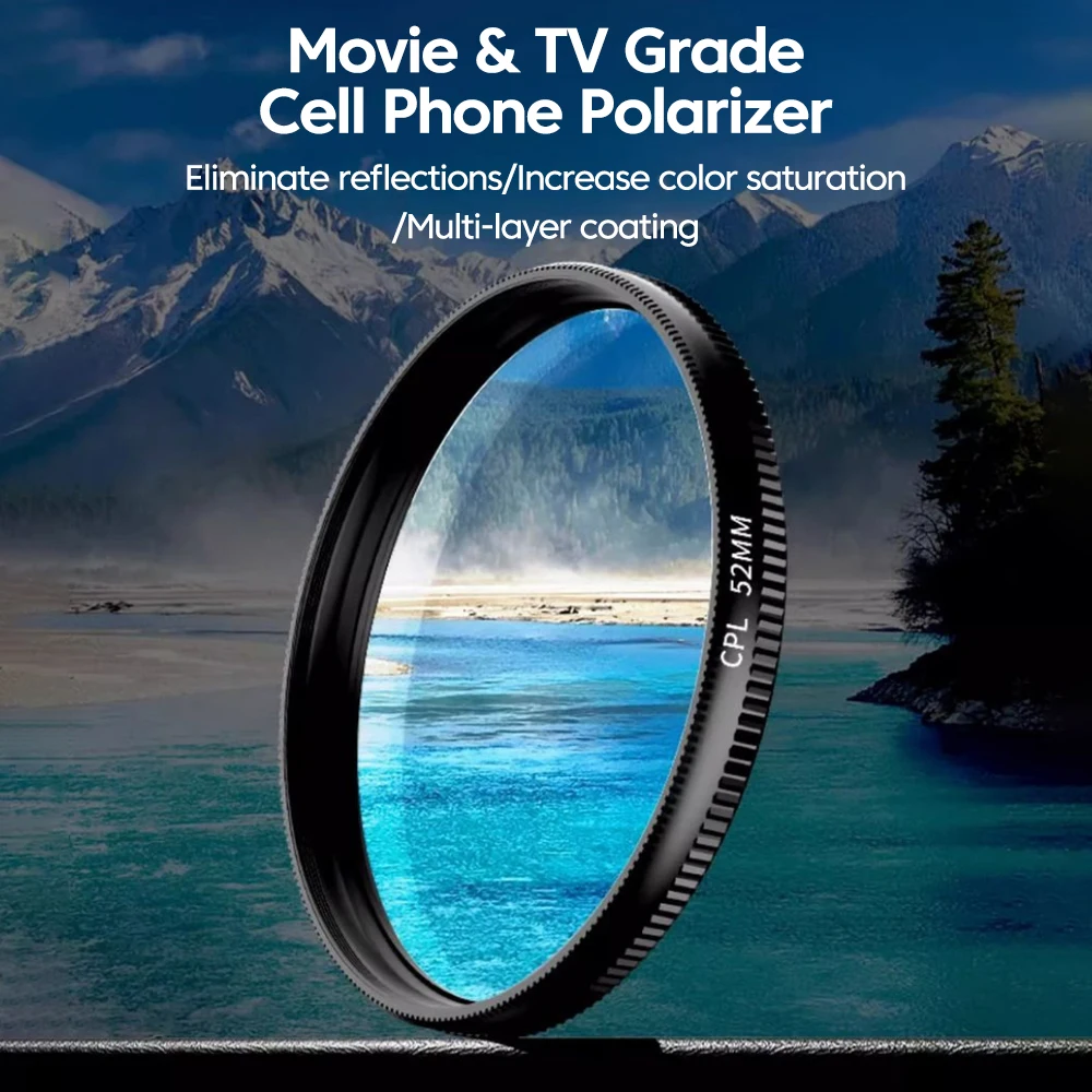 New 52mm CPL Mobile Phone Lens - Phone Accessories And Electronics ulasan dan harga