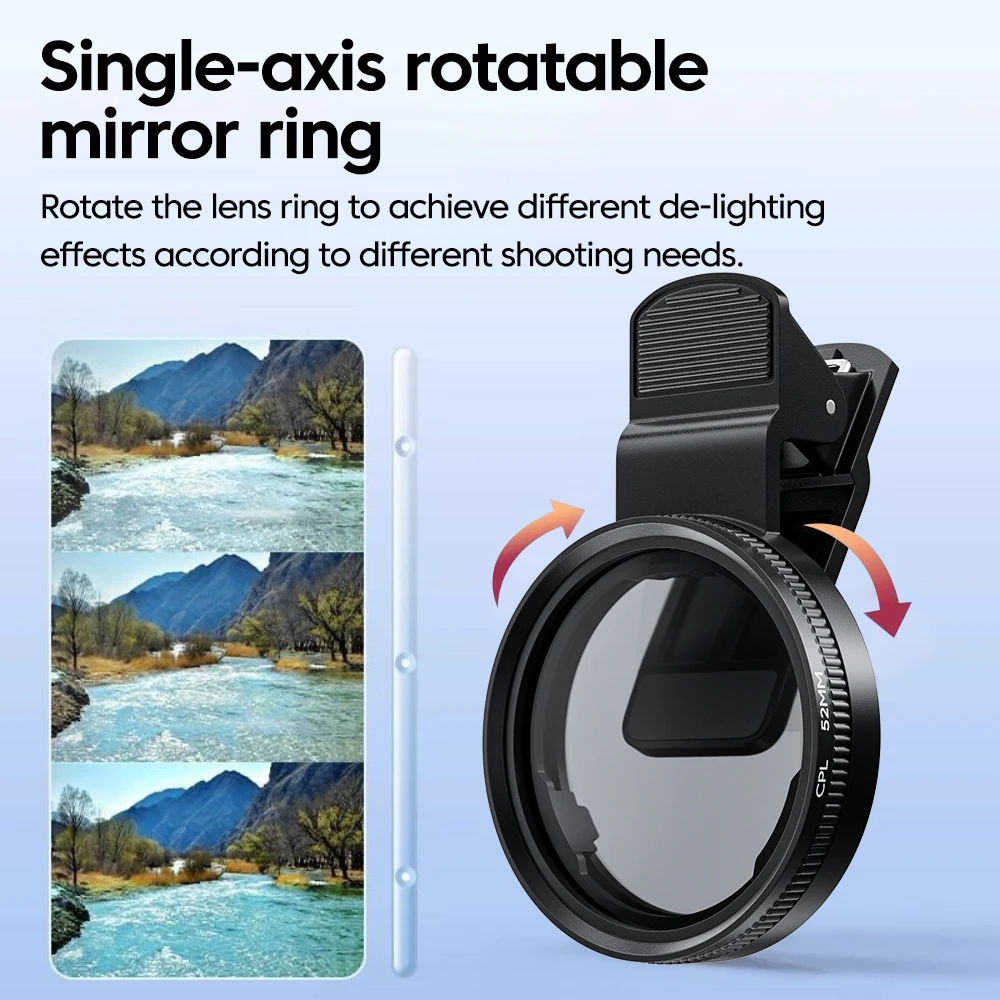 New 52mm CPL Mobile Phone Lens - Phone Accessories And Electronics ulasan dan harga