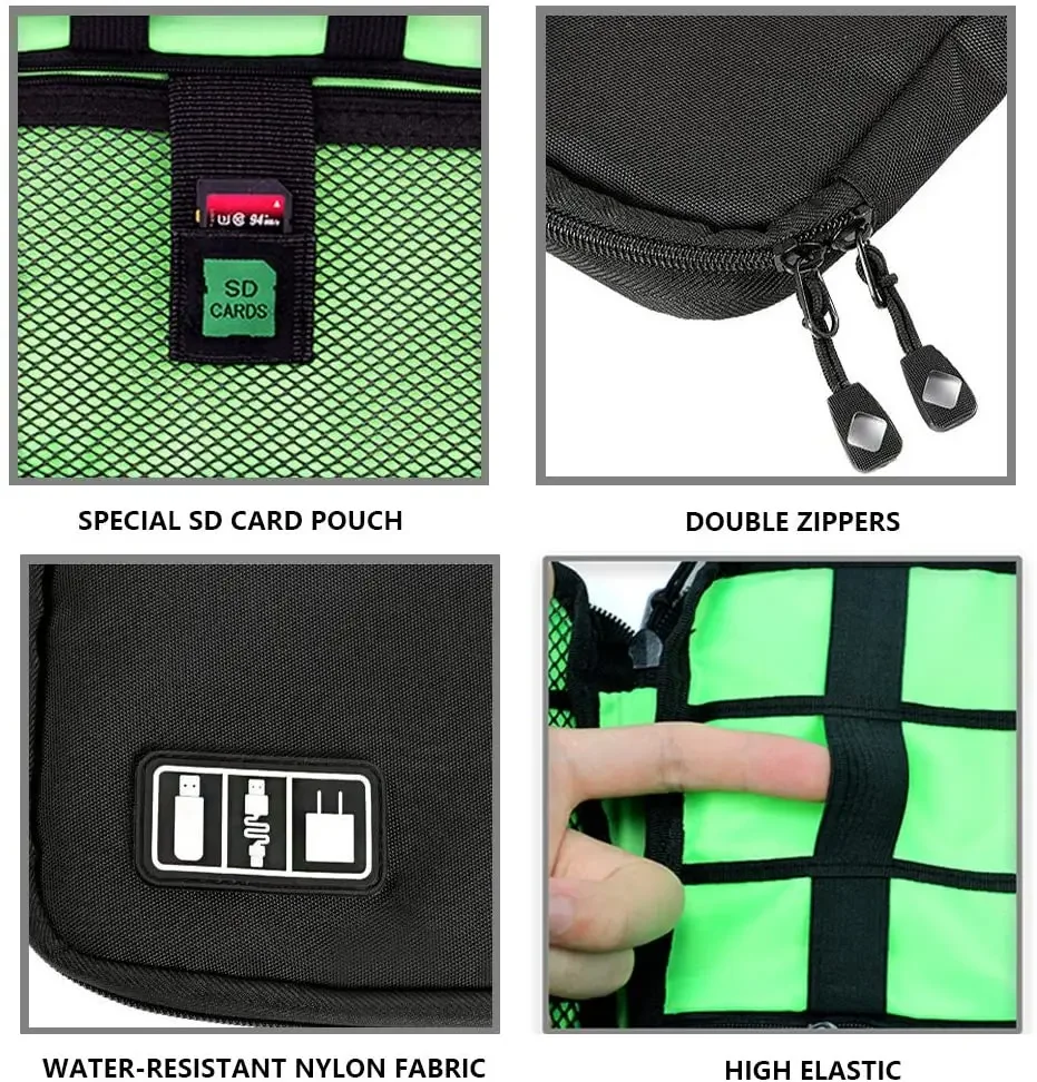 Cable Organizer Storage Bags S - Usb Data Cable ulasan dan harga